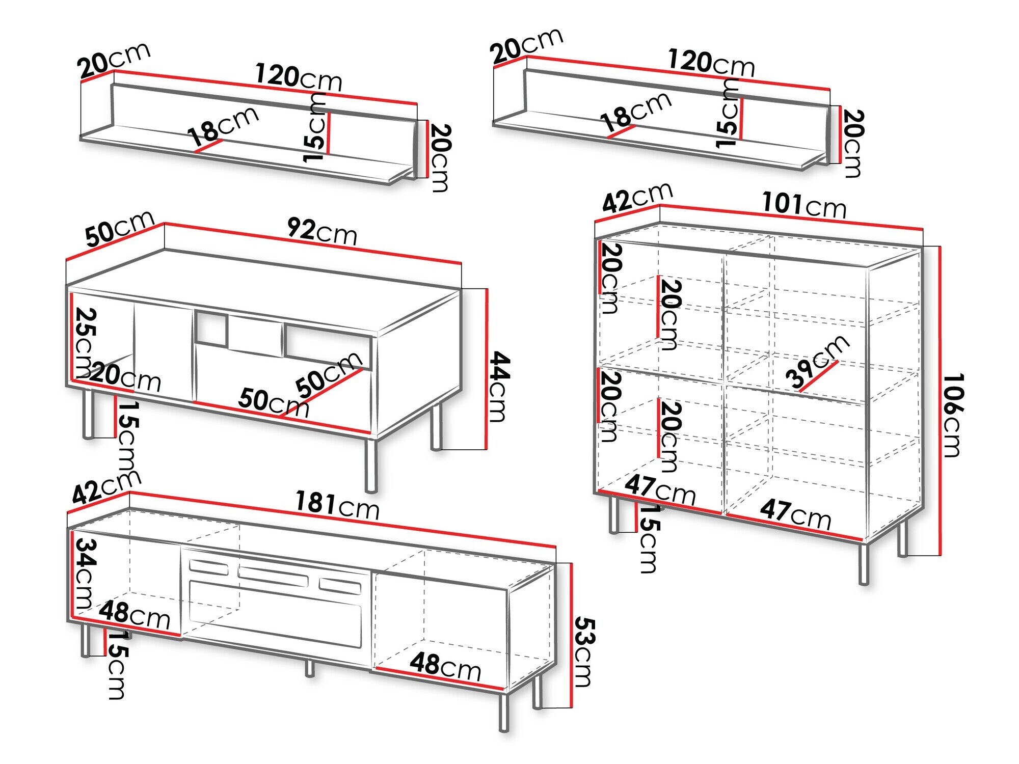 Set de living Studium II