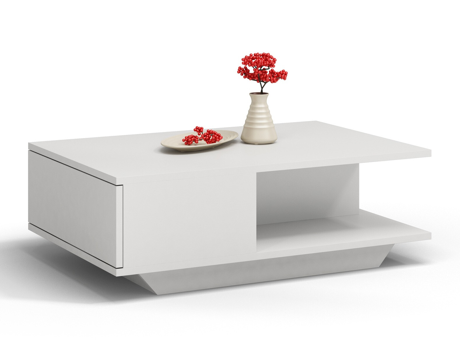 Măsuță de cafea Mandeville 205 (Alb)