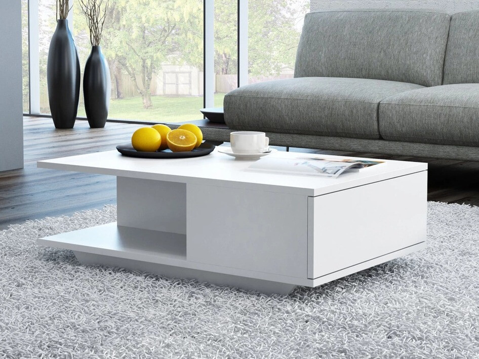 Măsuță de cafea Mandeville 205 (Alb)