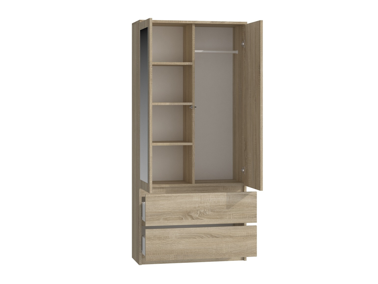 Dulap Elbvelu 116 (Stejar Sonoma)