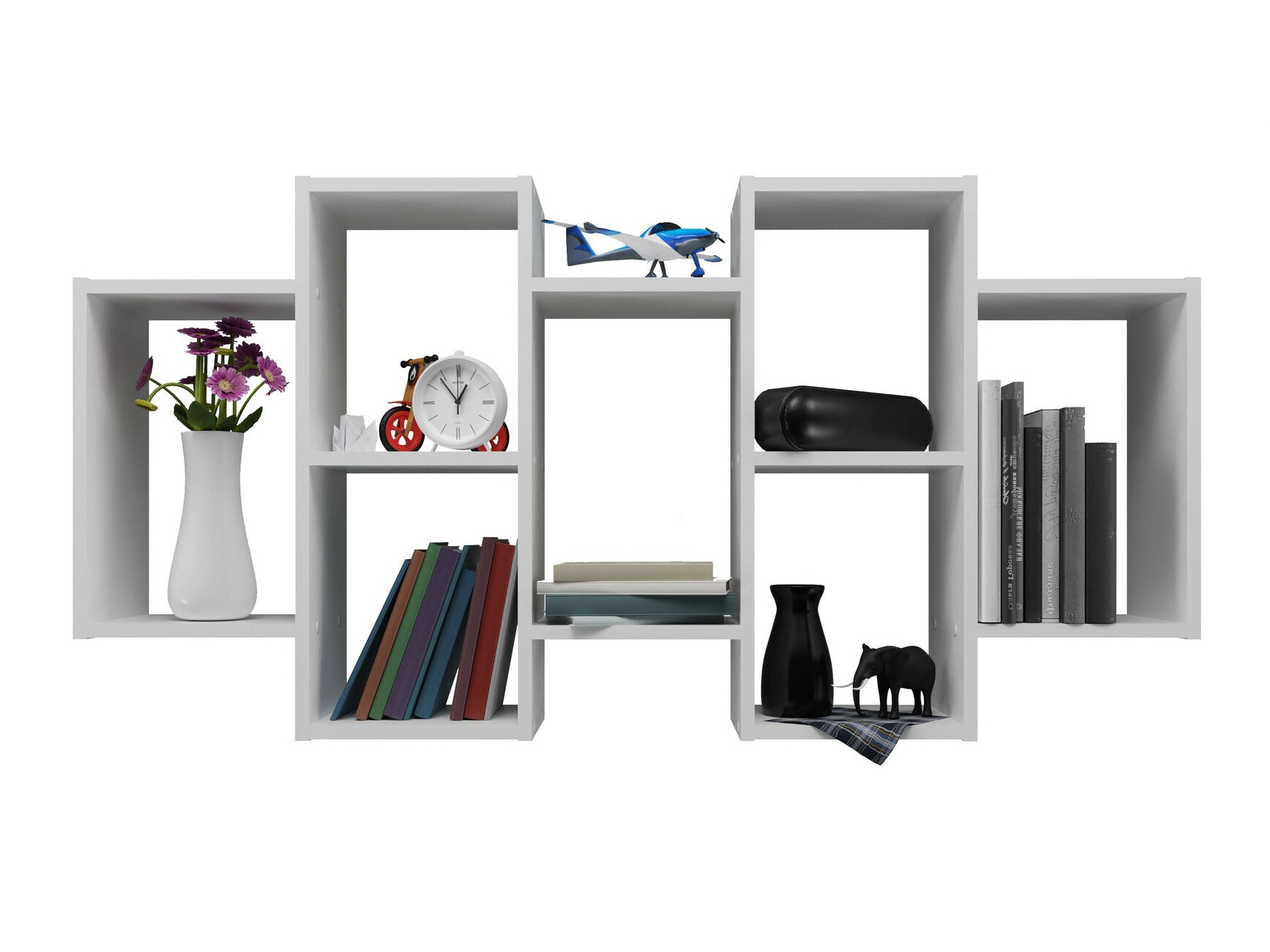 Raft de perete Mandeville 226 (Alb)