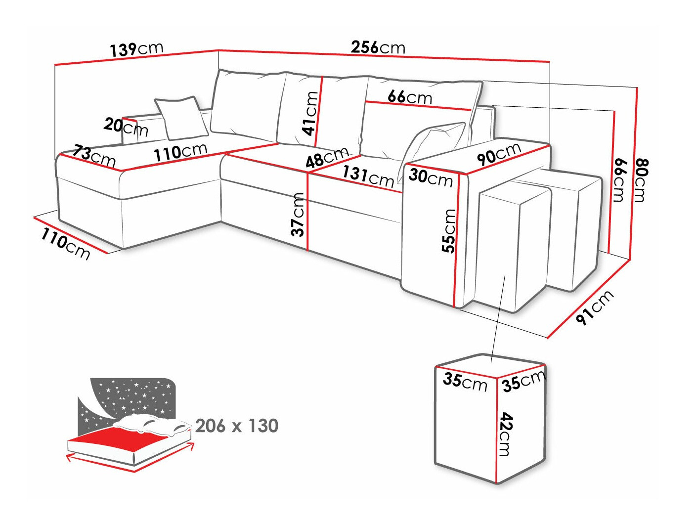 Colțar Memphis 138 (Poso 100)