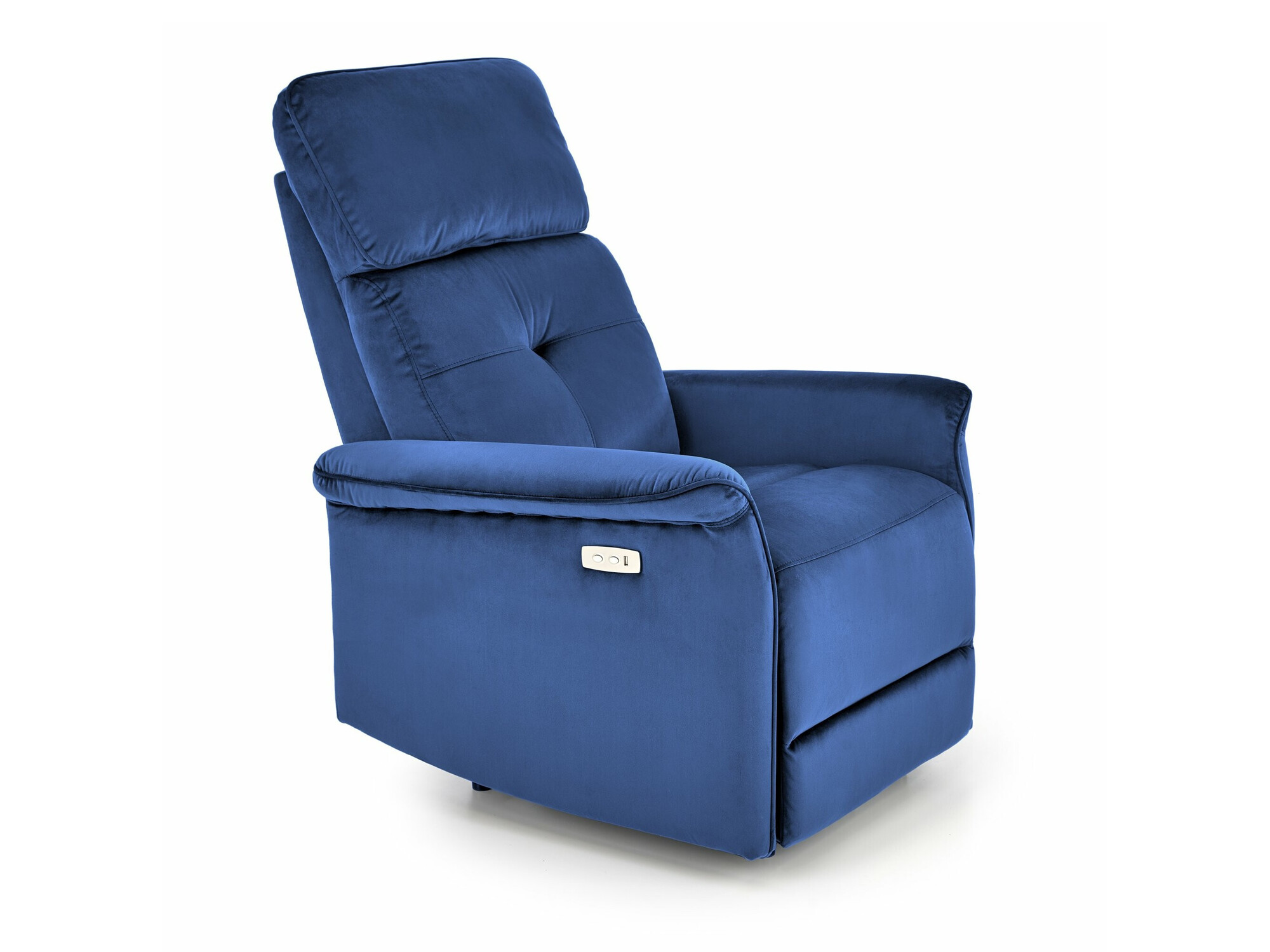 Fotoliu recliner Houston 1543 (Albastru)