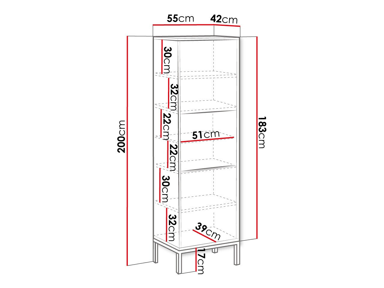 Raft Natar (Alb + Alb lucios)