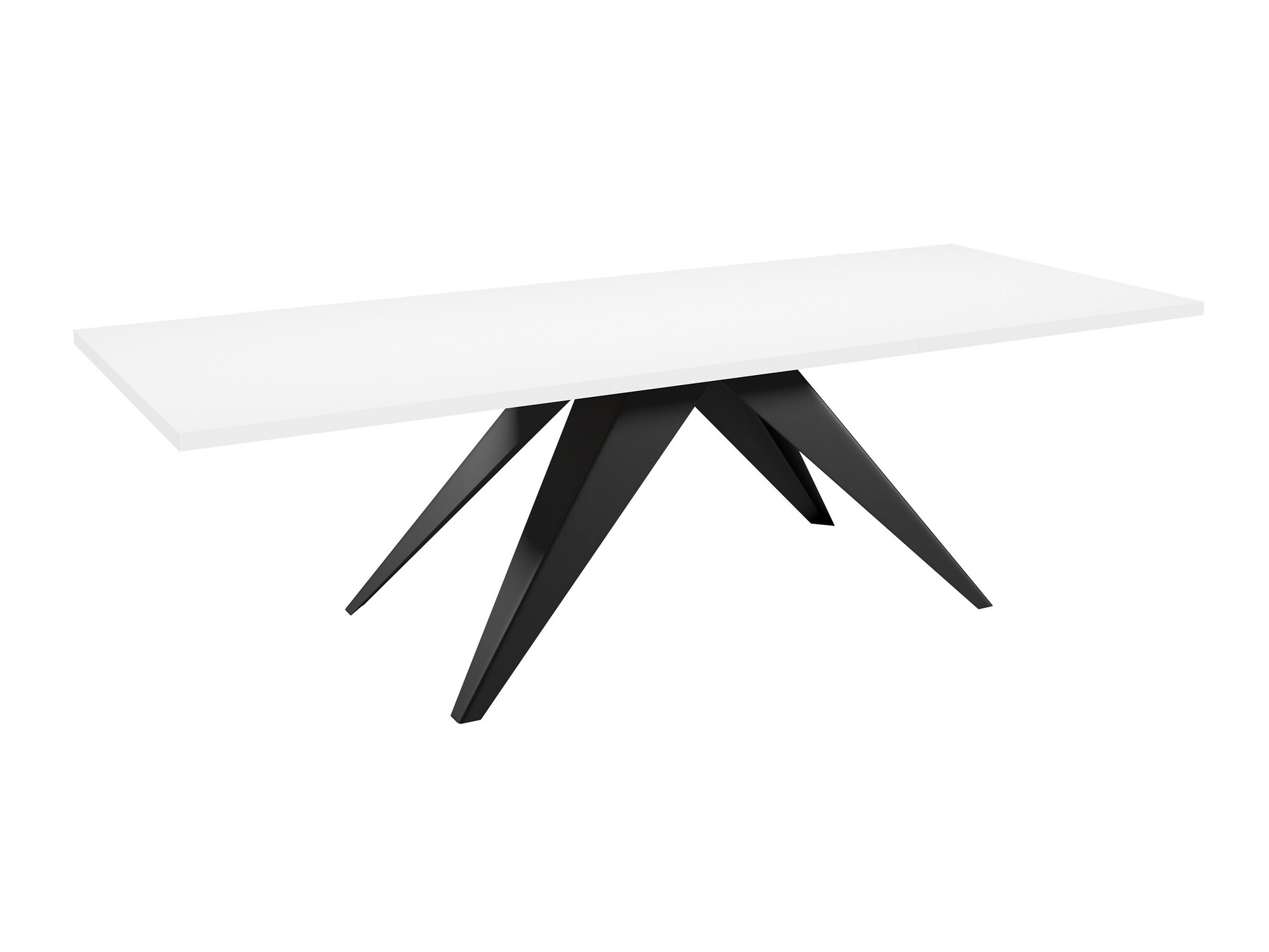 Masă Oswego 113 (Negru + Stejar Craft auriu)