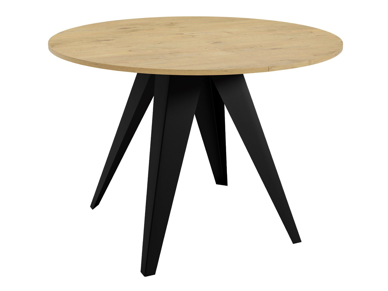 Masă Oswego 114 (Negru + Stejar Lancelor)