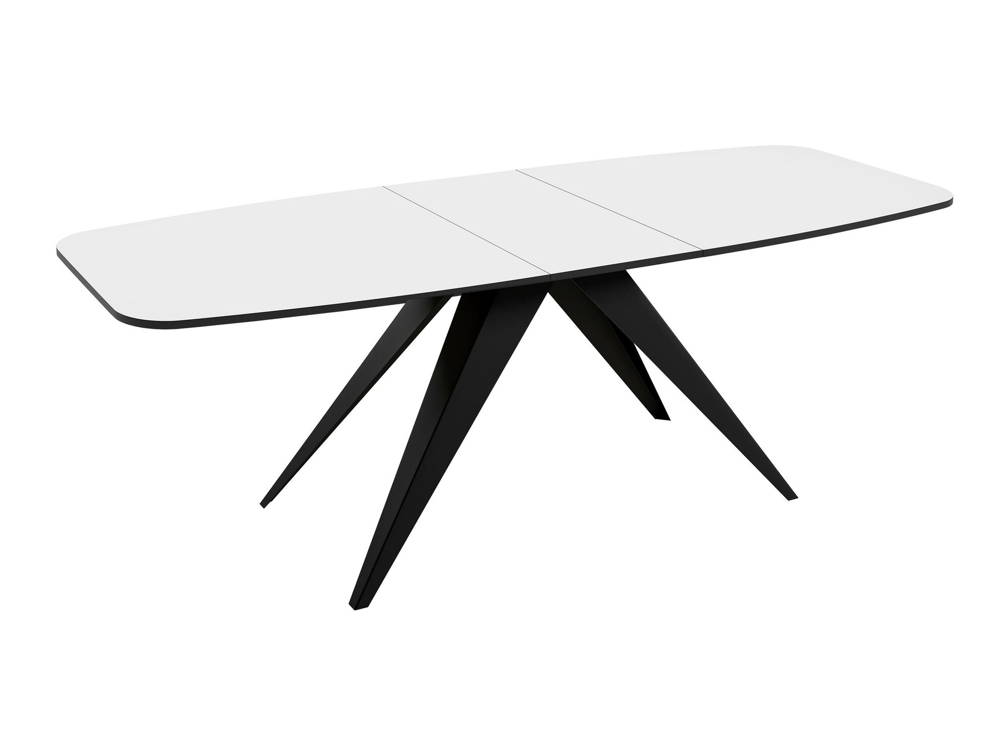 Masă Oswego 115 (Negru + Stejar Craft auriu)