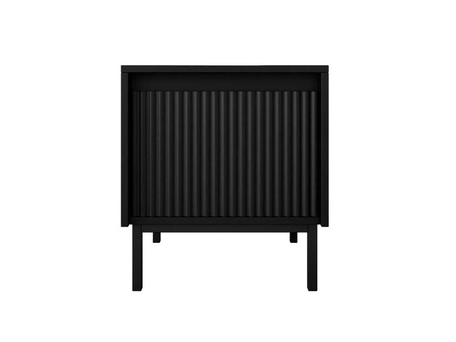 Noptieră Comfivo Delruva (Negru)