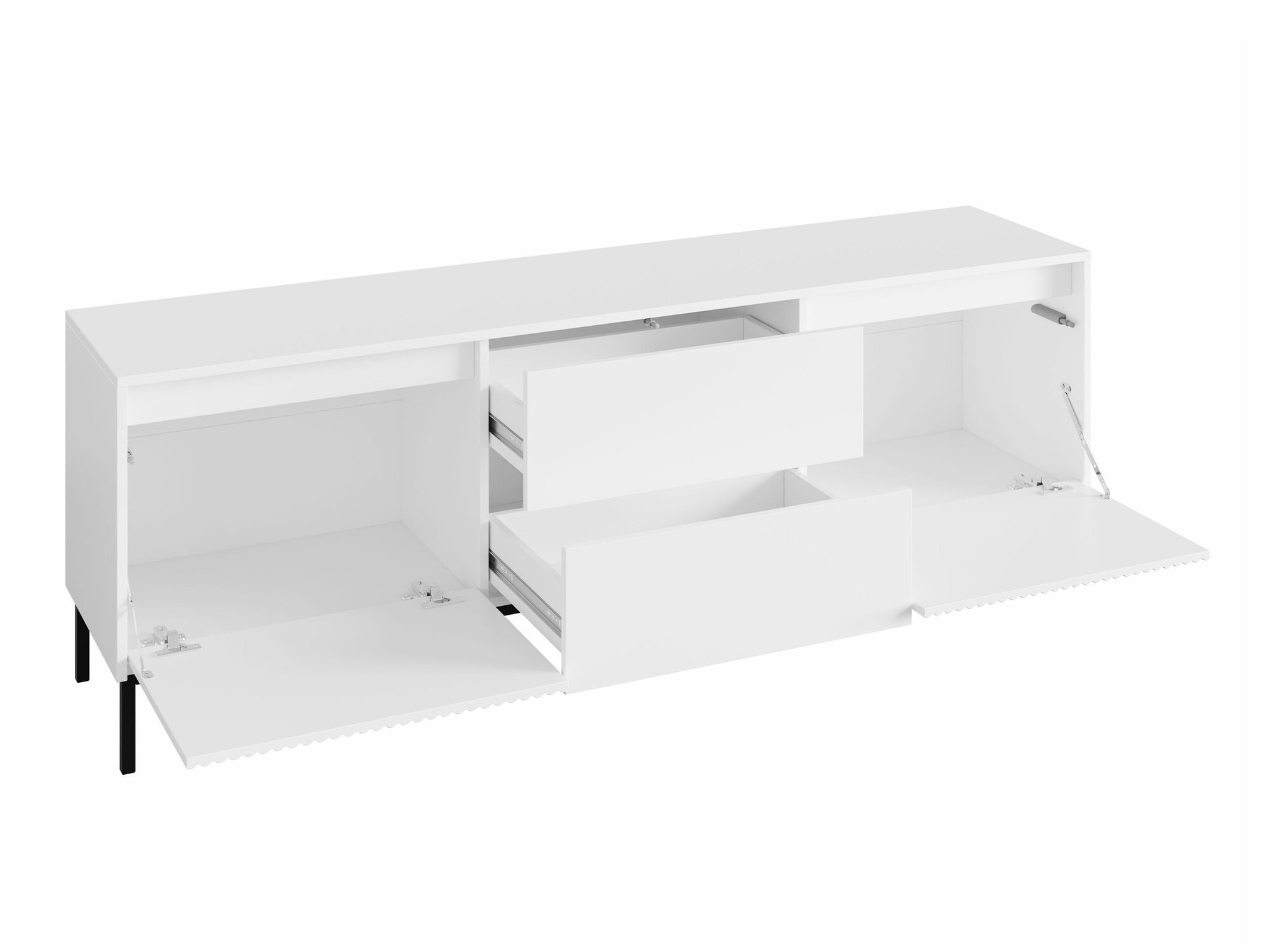 Set de living Comfivo Delruva II (Alb)