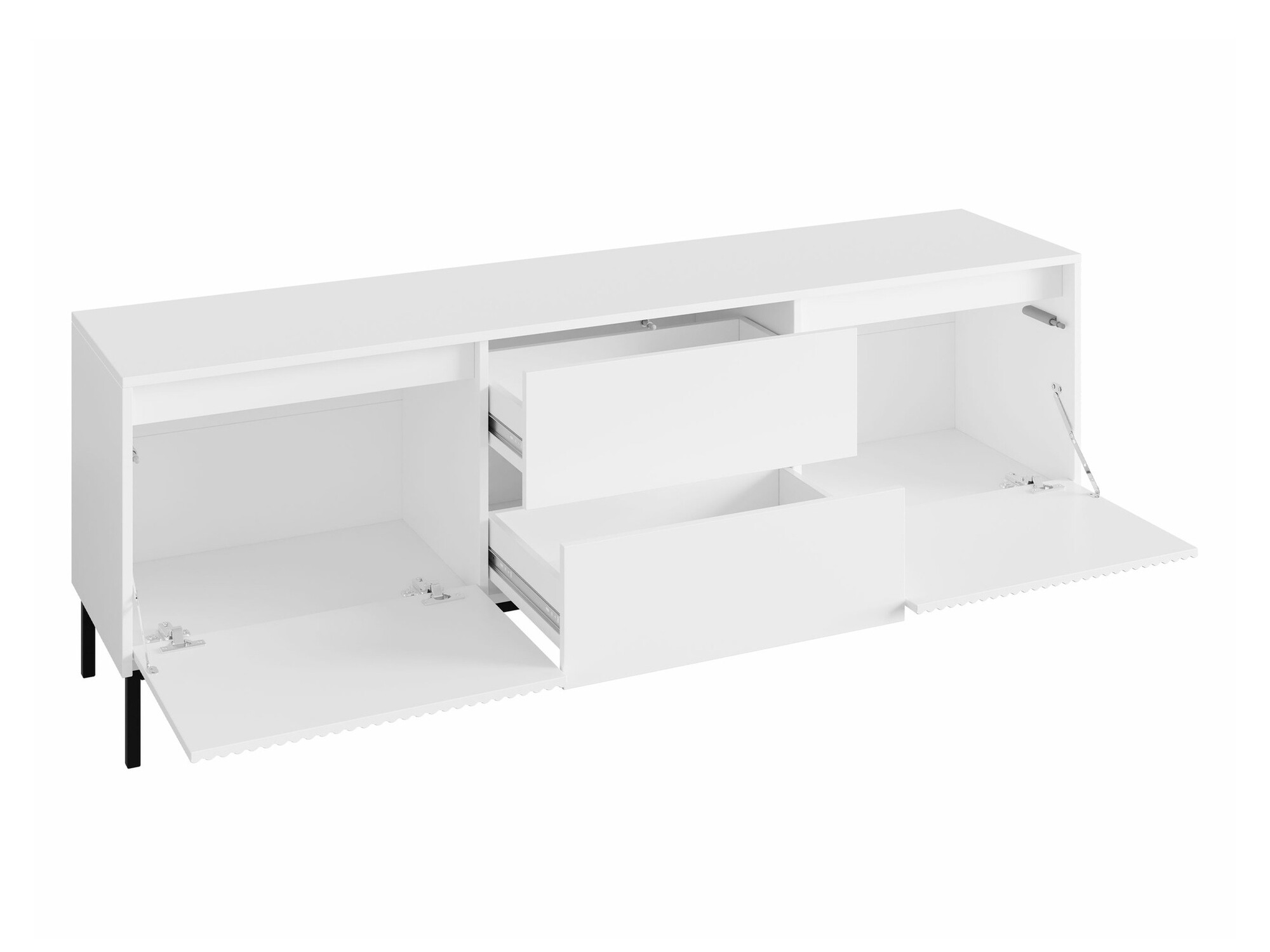 Set de living Comfivo Delruva II (Negru)