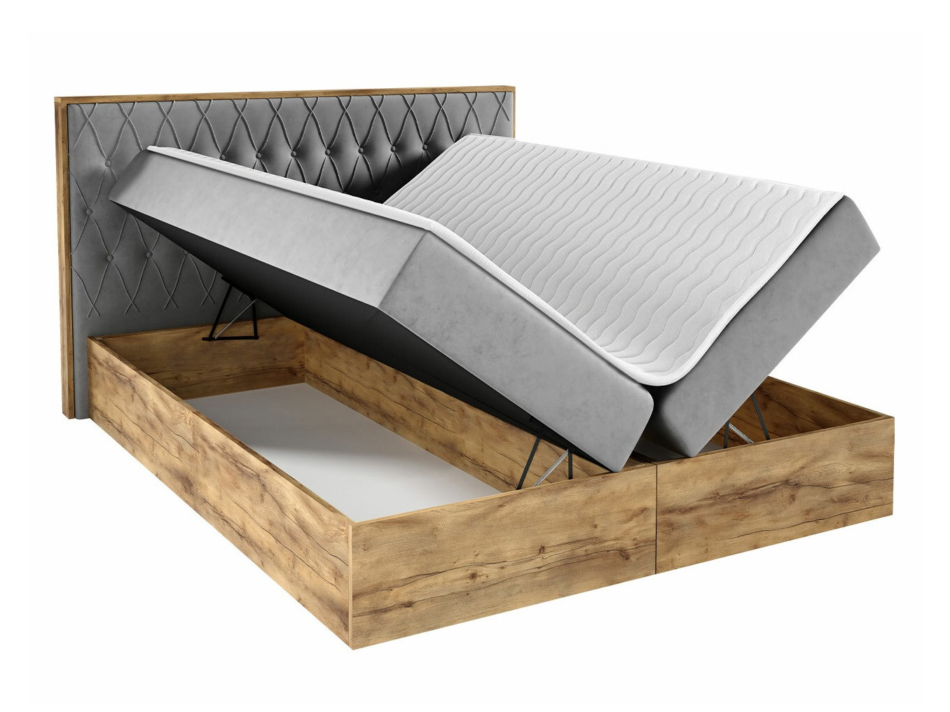 Pat boxspring Navis II (Faro 7)