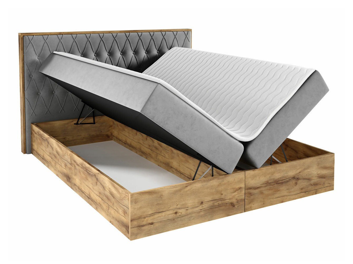 Pat boxspring Navis II (Faro 7)