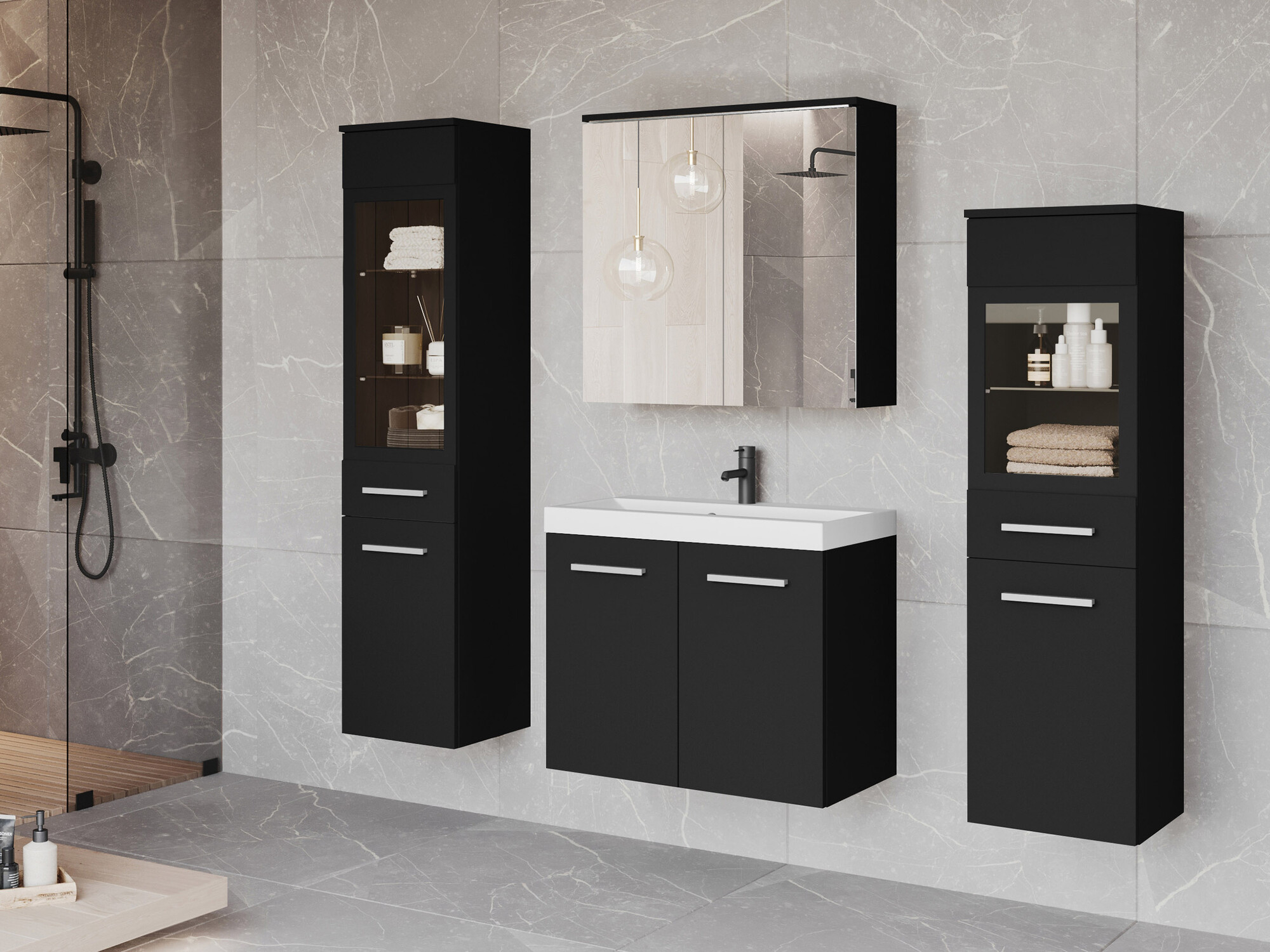Set baie Scientia III (Grafit)