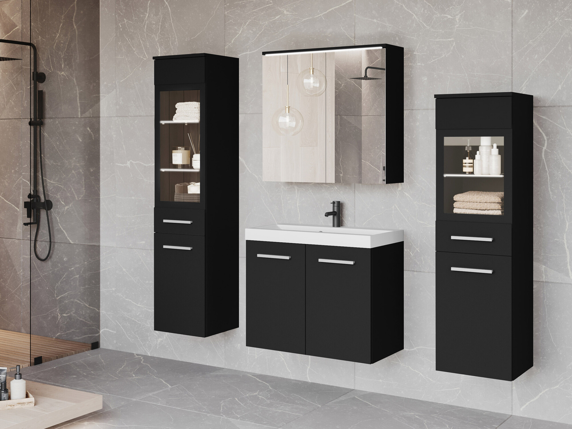 Set baie Scientia III (Grafit)