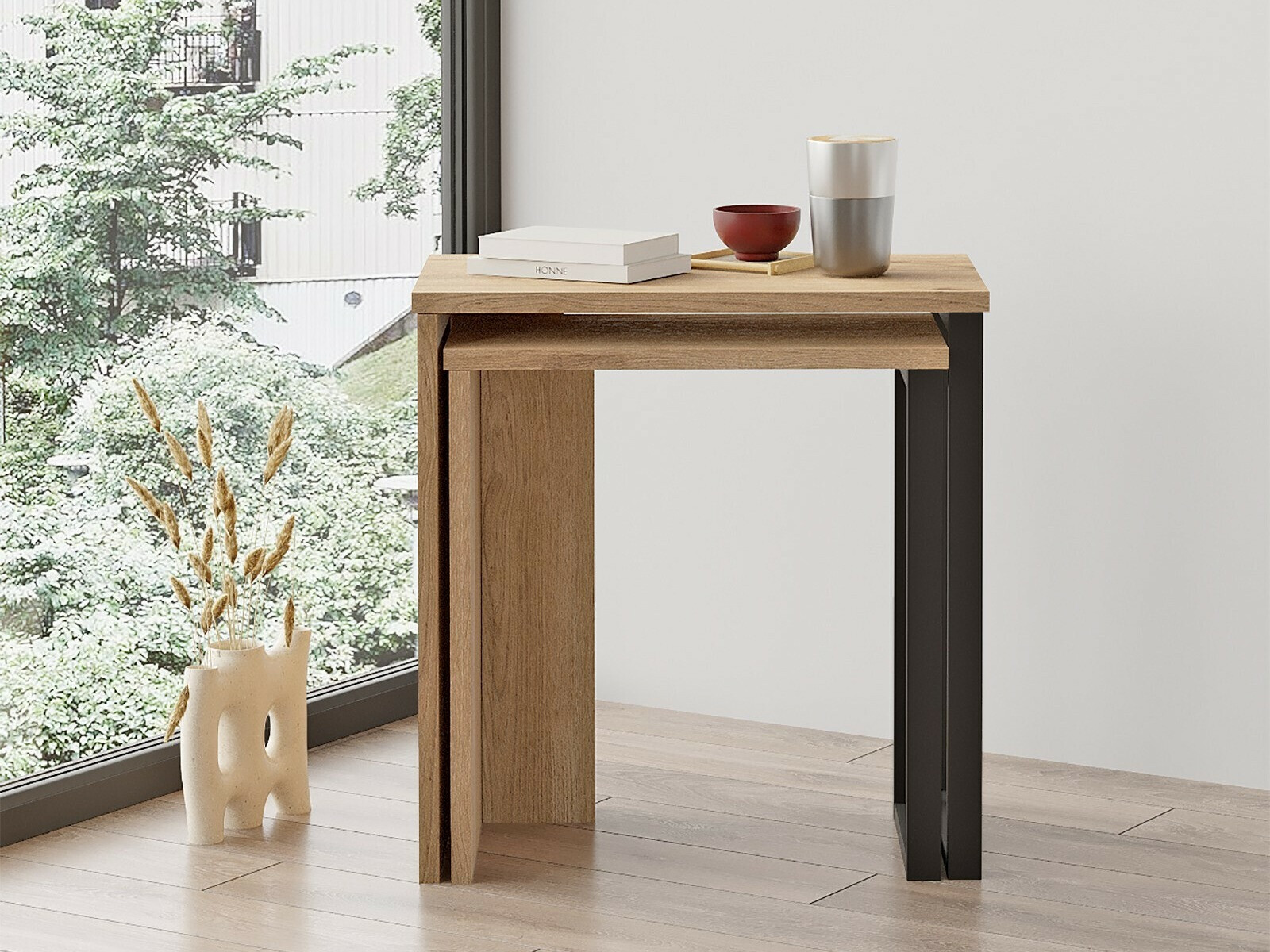 Set măsuțe laterale Fertore 106 (Nuc)