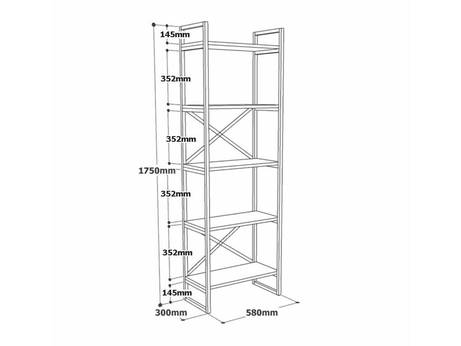 Raft Kailua 2088 (Marmură albă + Auriu)