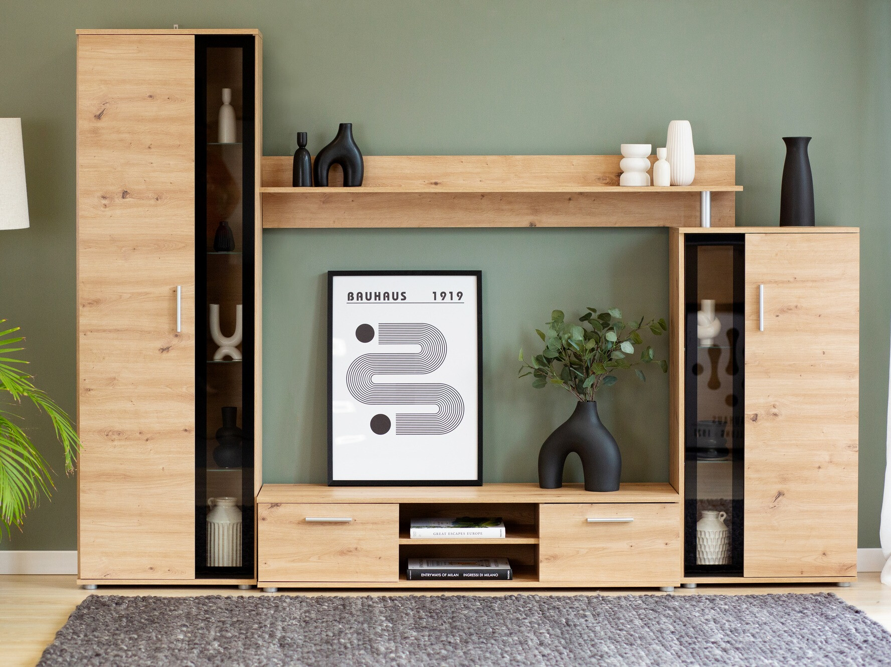 Set de living Bristol 202 (Stejar artizan)