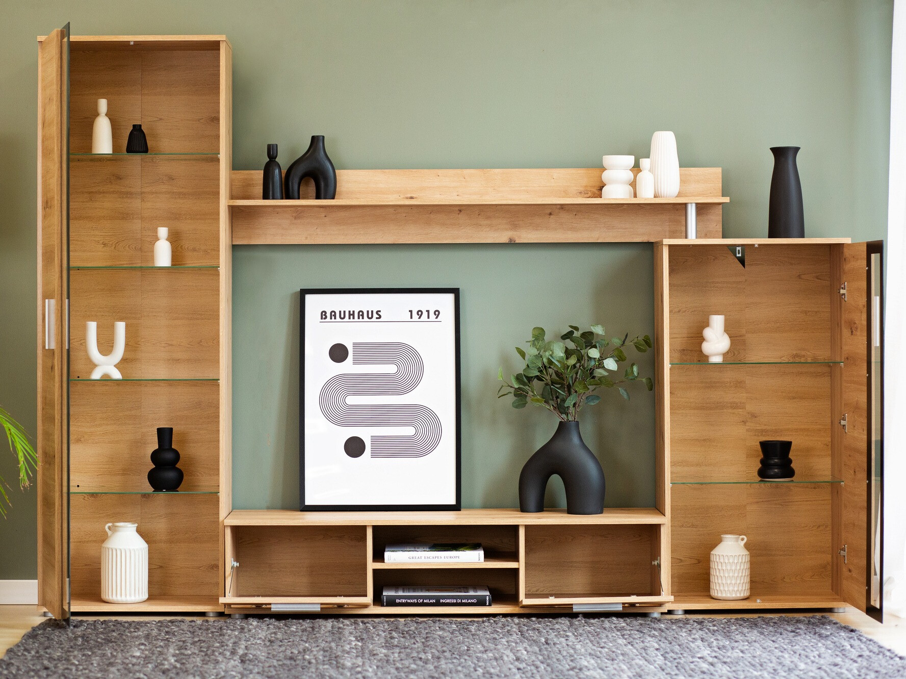 Set de living Bristol 202 (Stejar artizan)