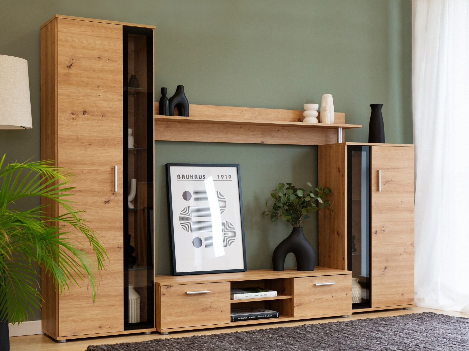 Set de living Bristol 202 (Stejar artizan)