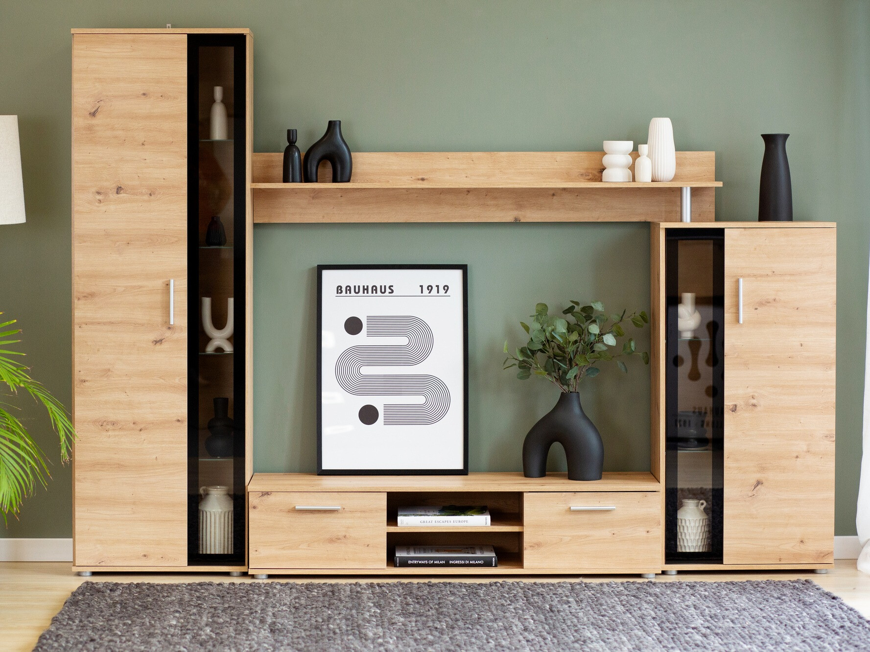 Set de living Bristol 202 (Stejar artizan)