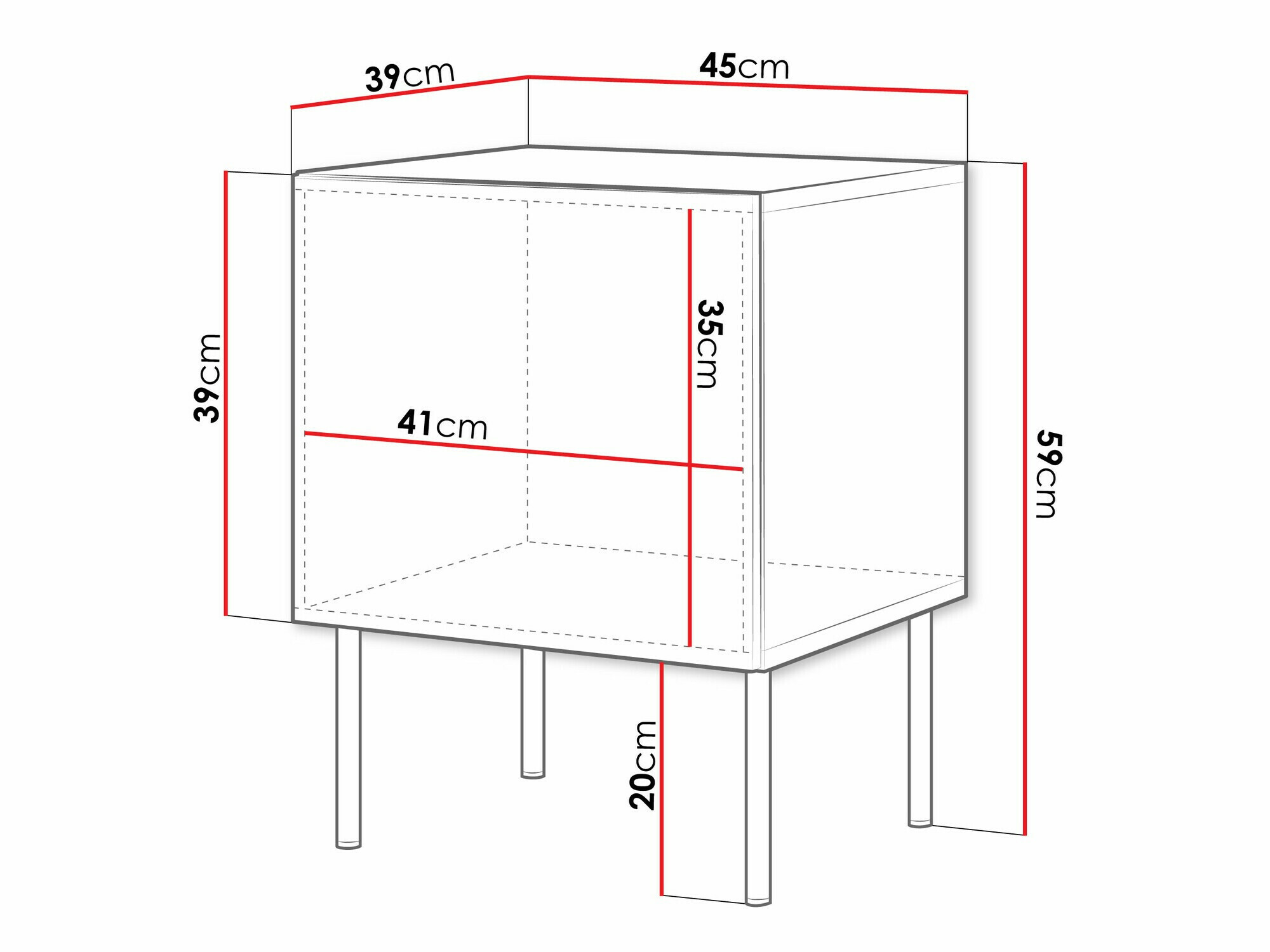 Set noptiere Celra (Alb)