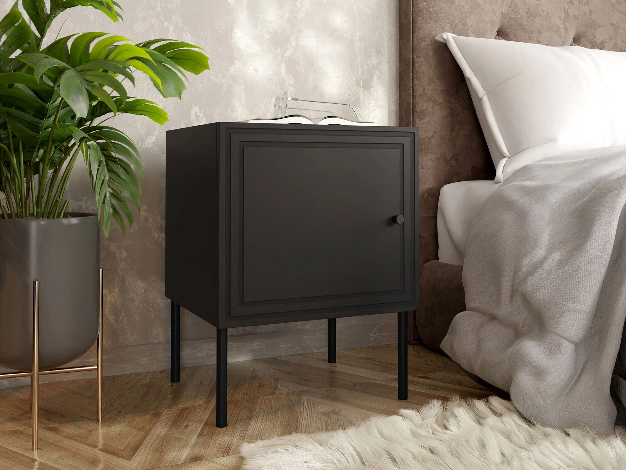 Set noptiere Celra (Negru)
