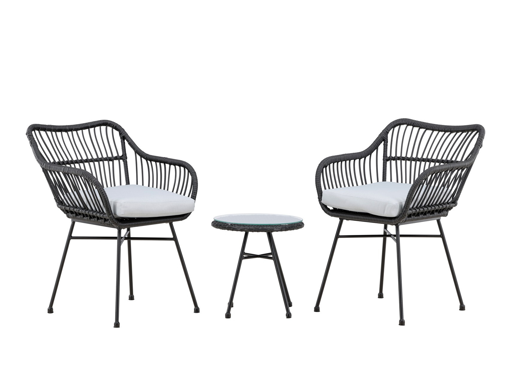 Set de balcon Dallas 3117 (Negru)