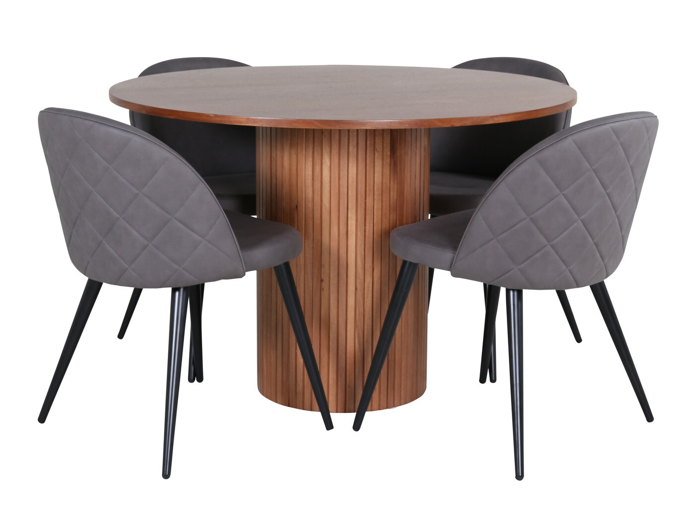 Set de mese Dallas 3071 (Gri + Negru)