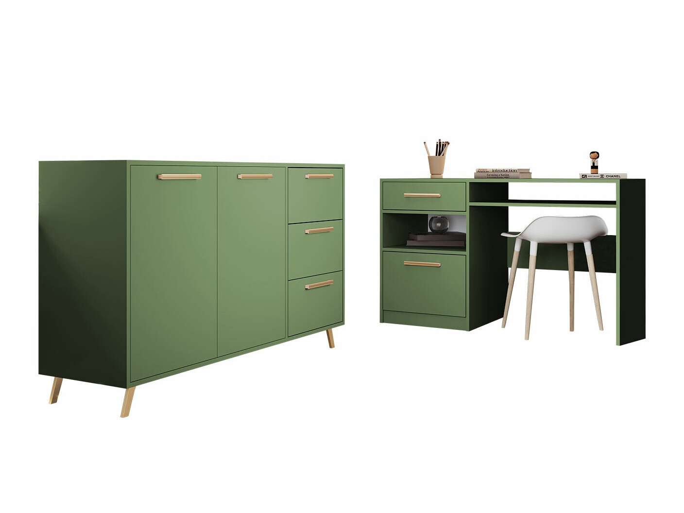 Set de mobilier Delbalo 105 (Verde)