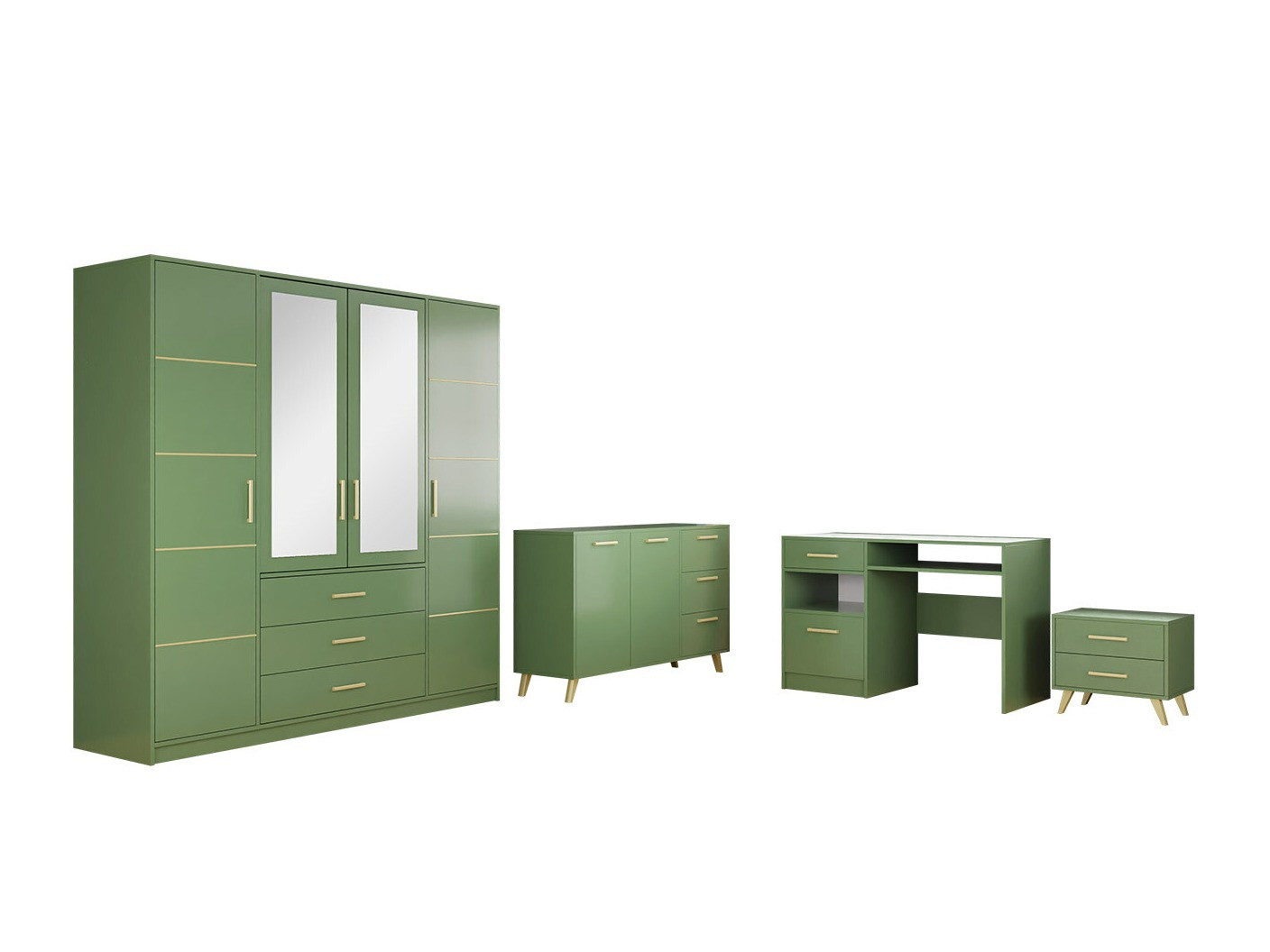 Set de mobilier Rosa I (Verde)