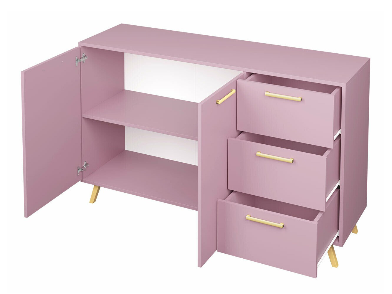 Set de mobilier Delbalo 106 (Albastru)