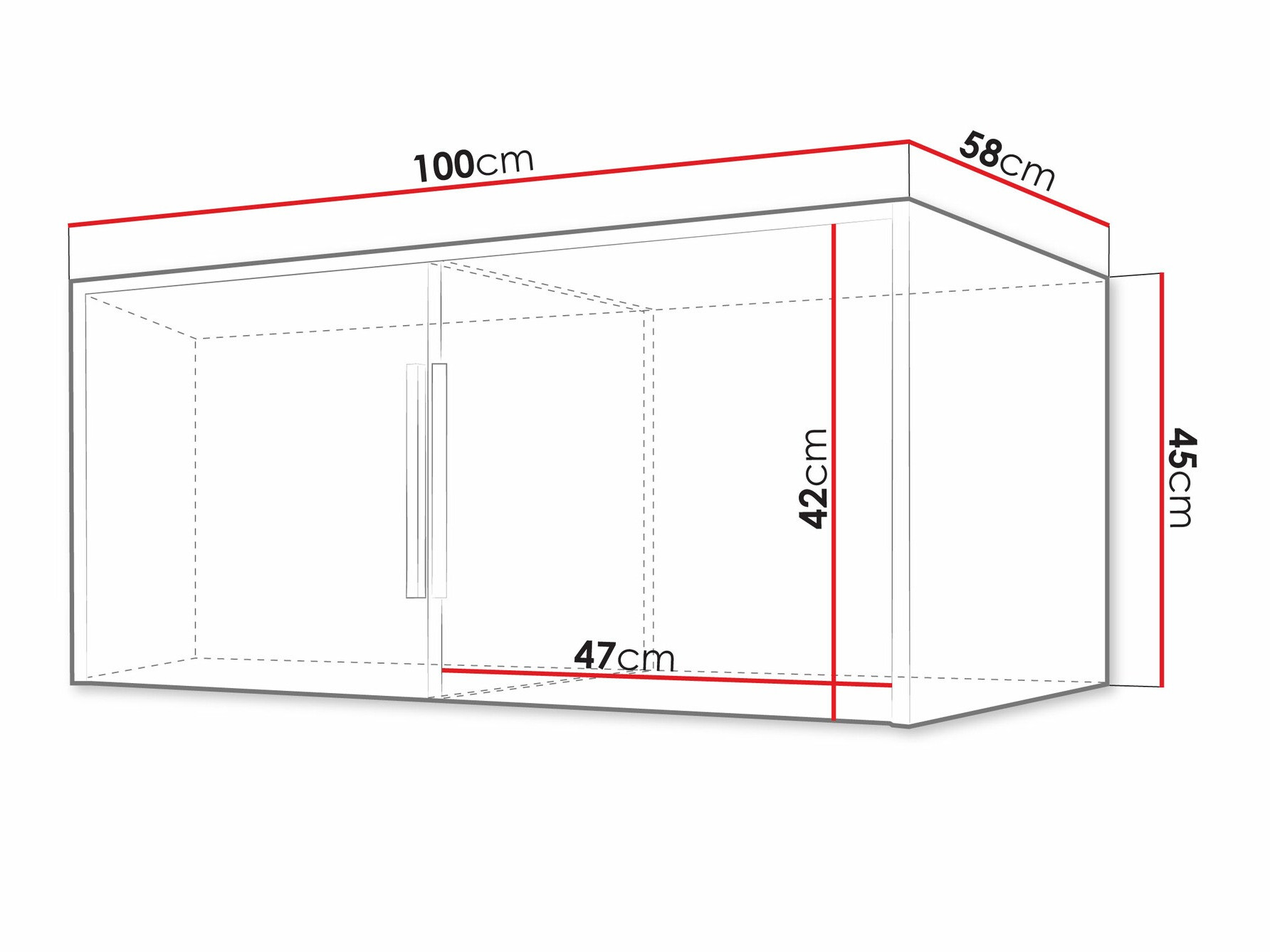 Bufet Collis (Alb + Stejar Wotan)