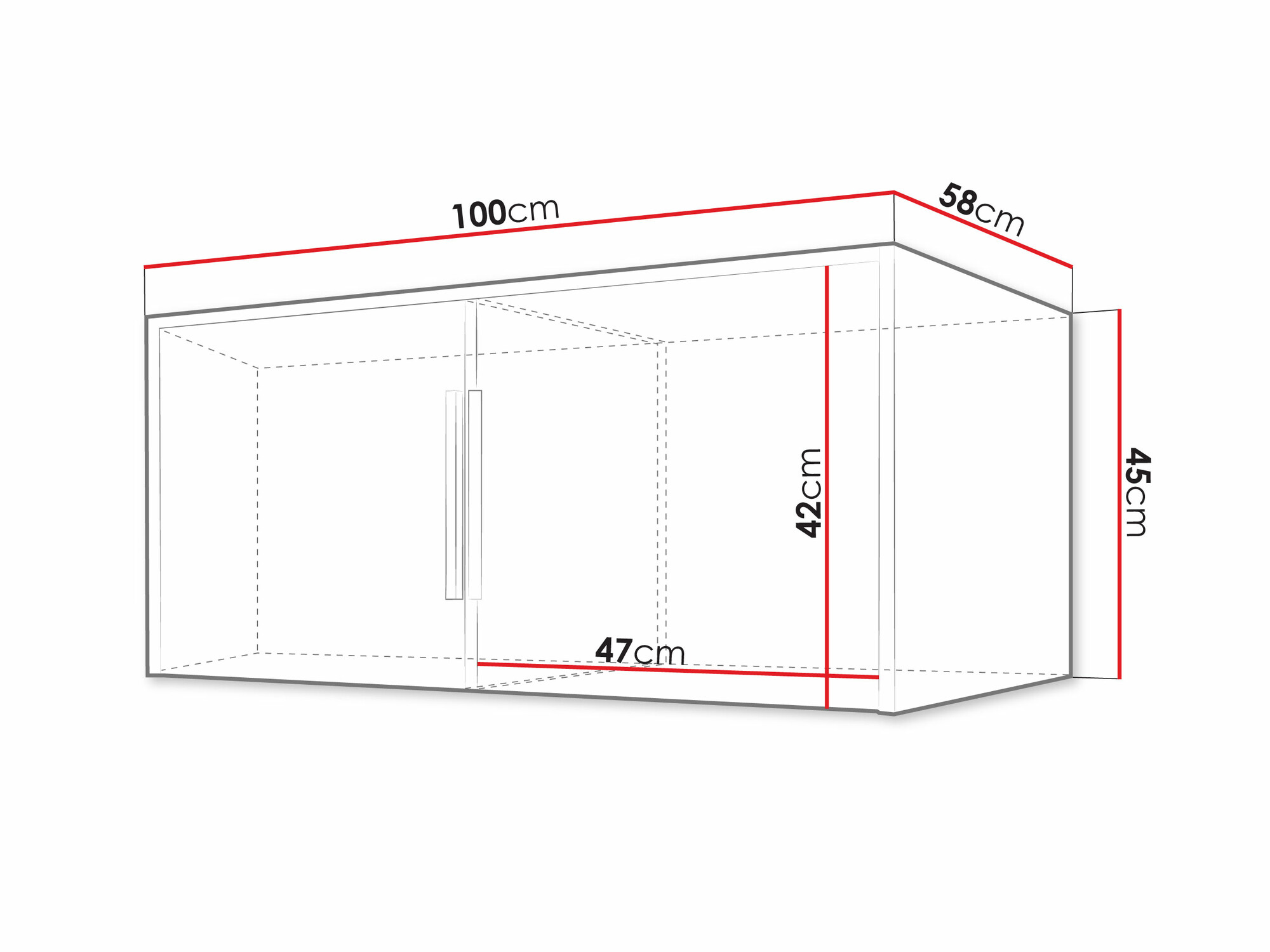 Dulap Collis (Stejar Wotan + Negru)