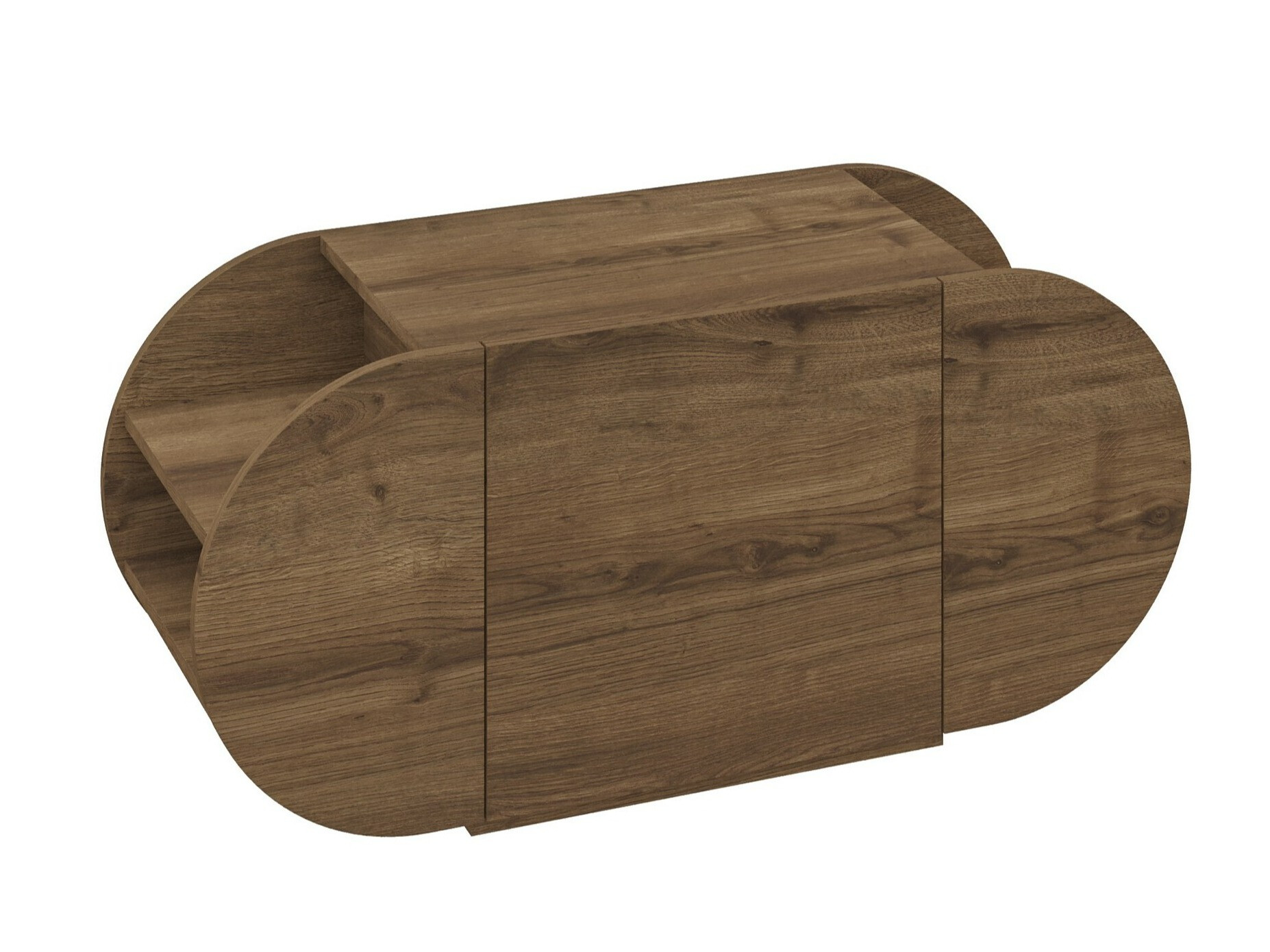 Dulap pantofi Kailua 2145 (Lemn închis la culoare)