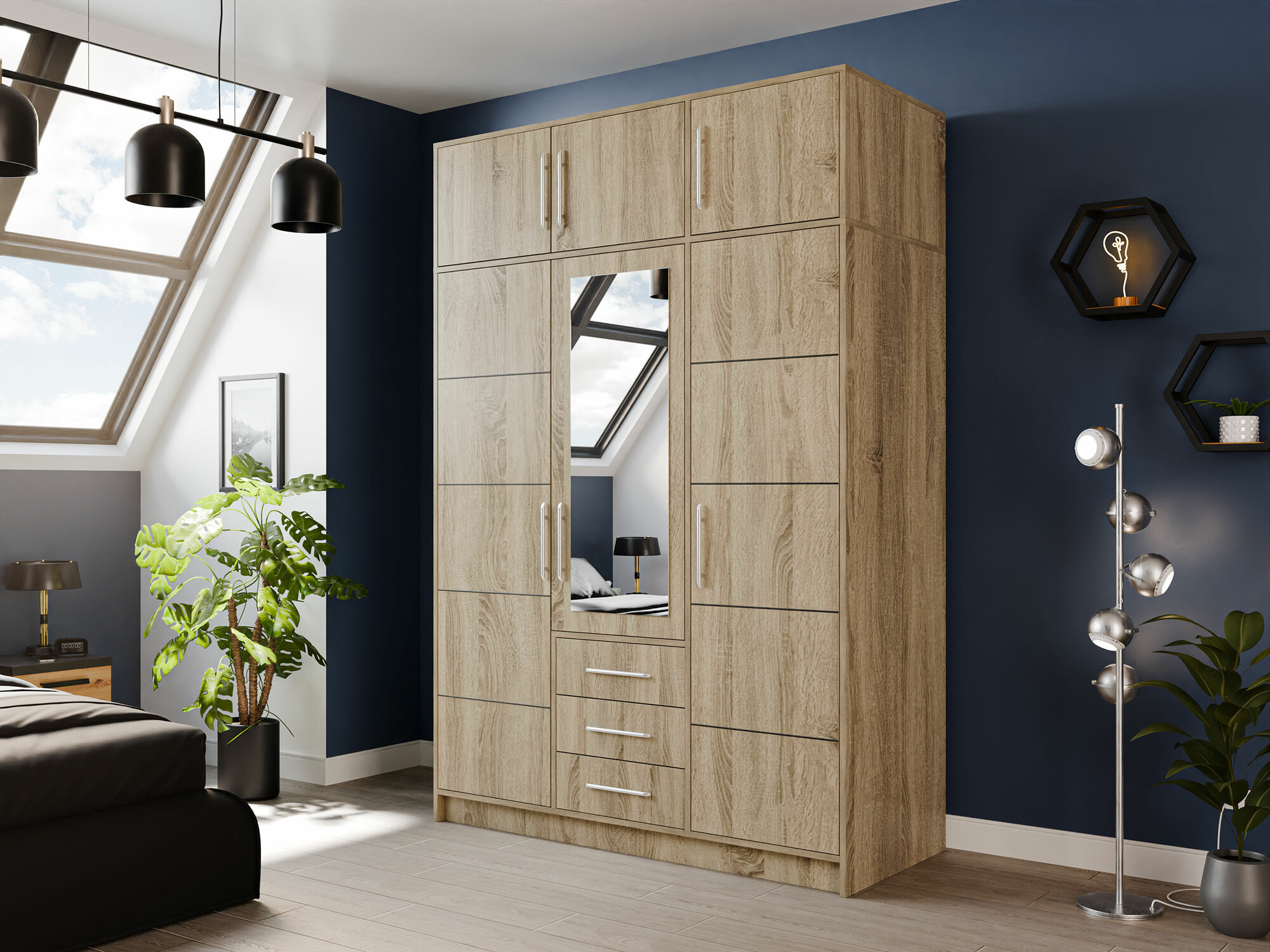 Bufet Dortivu I (Stejar Sonoma)