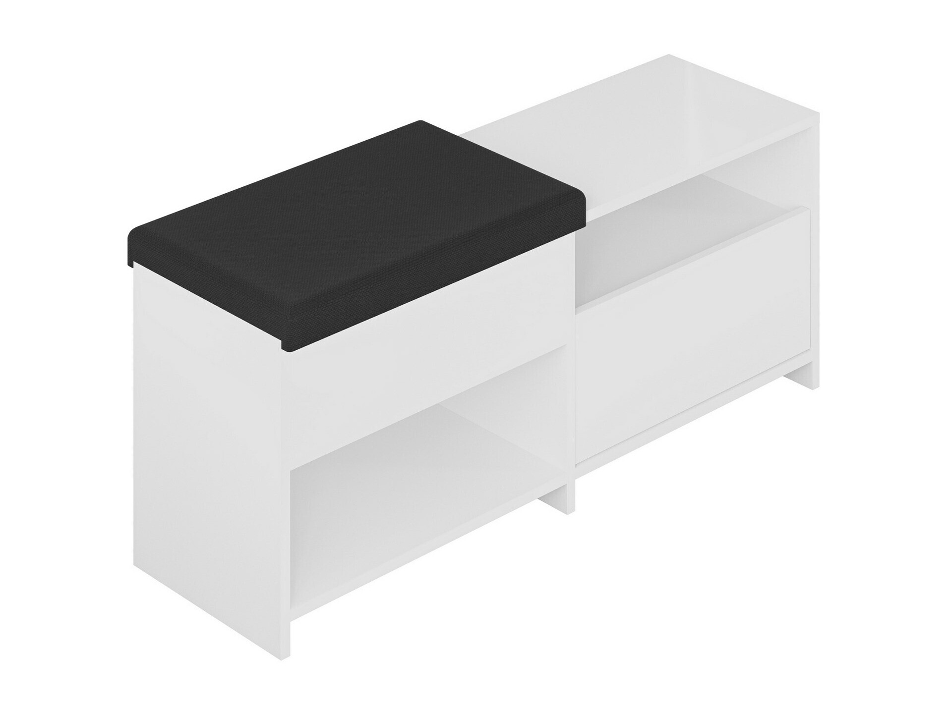 Dulap pantofi Kailua 2146 (Alb)