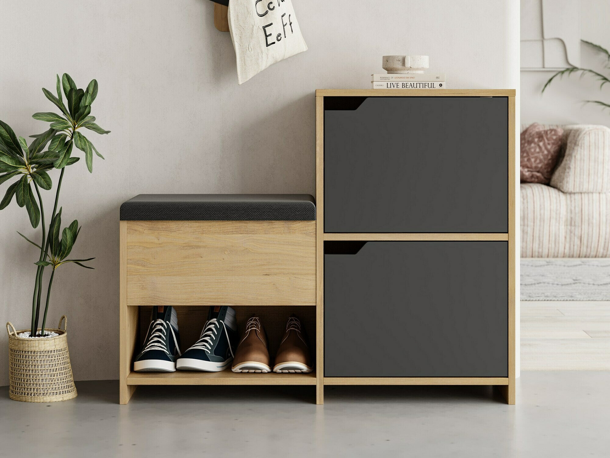 Dulap pentru pantofi Kailua 2150