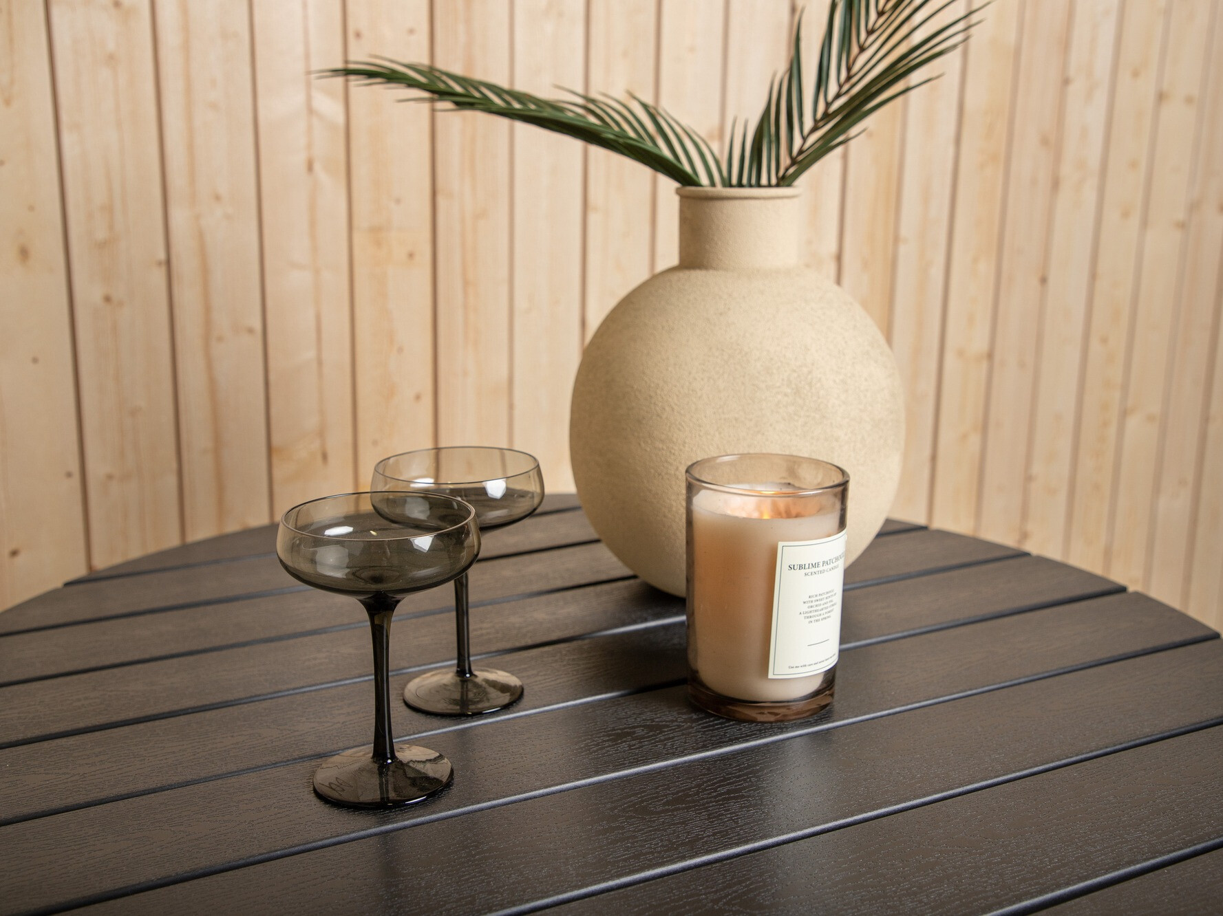 Masă de exterior Dallas 2463 (Negru)