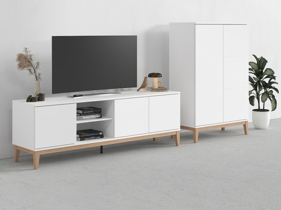 Set de living Felmelo 103 (Alb)