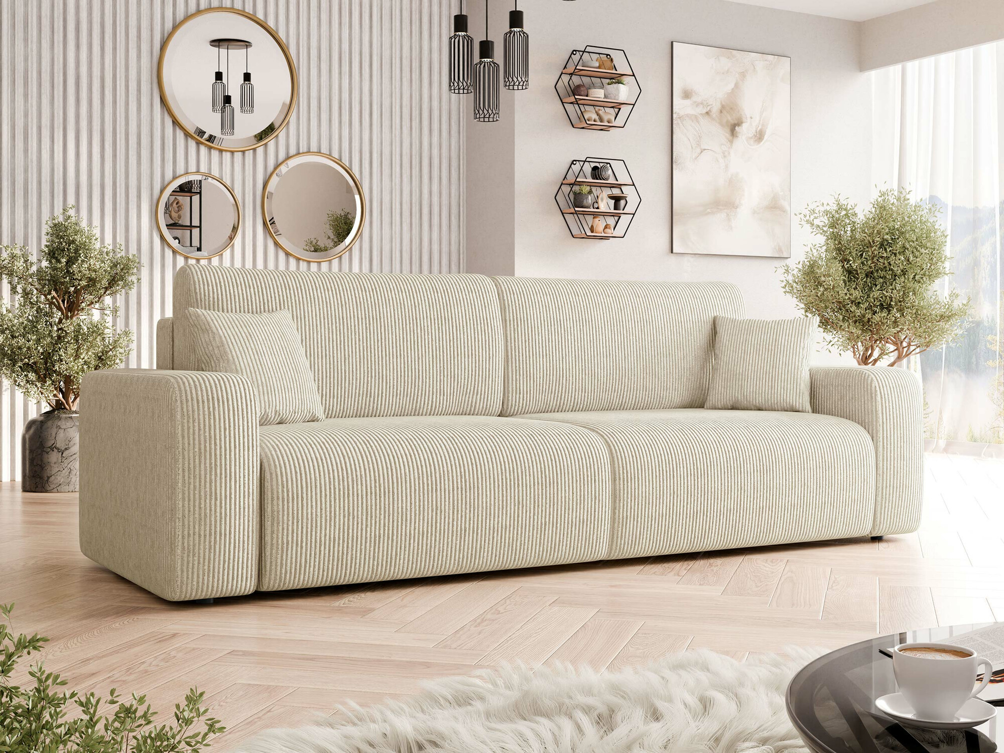 Canapea extensibilă Shelton 104 (Poso 100)