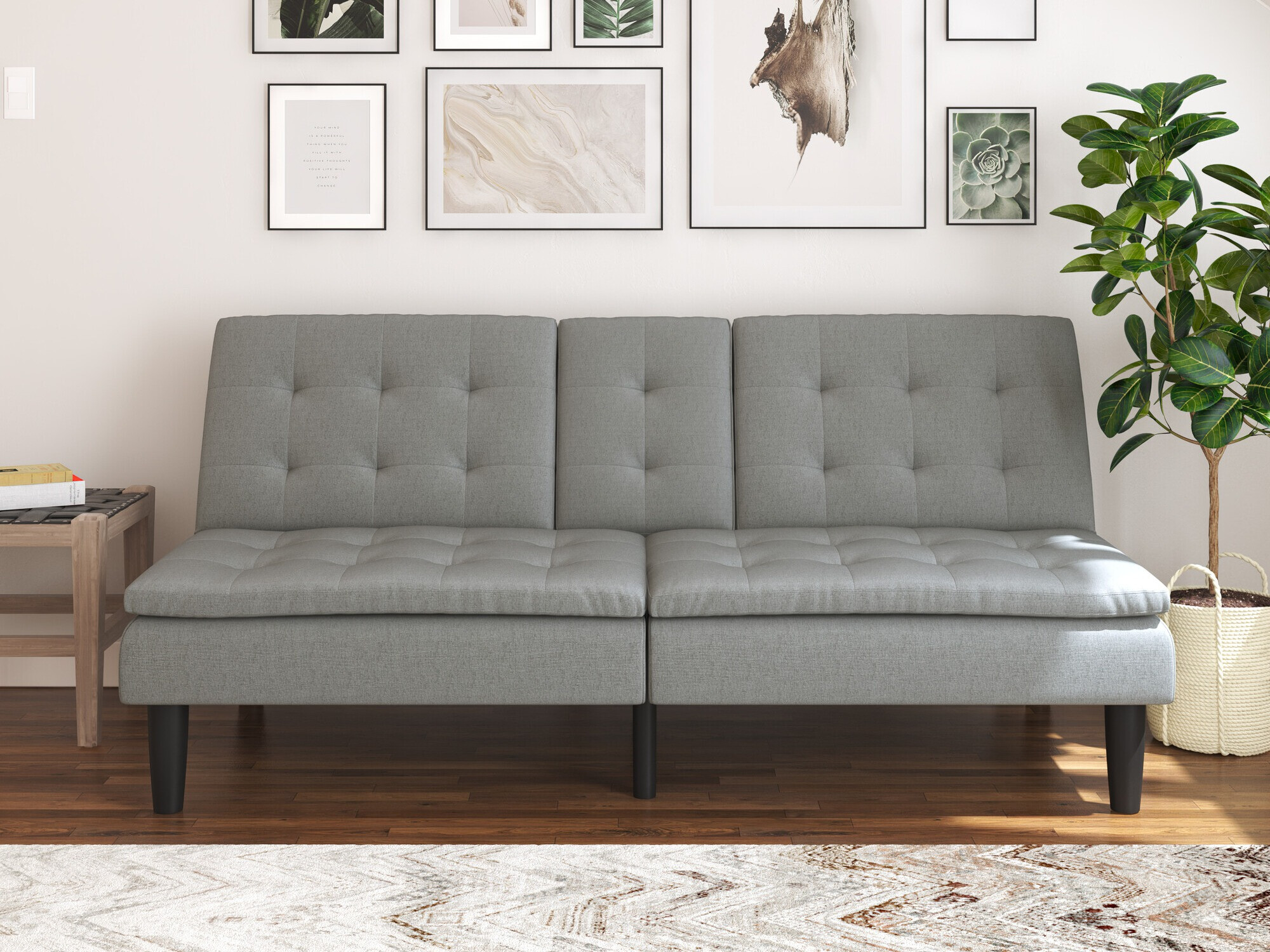 Canapea extensibilă Tulsa 682 (Gri)