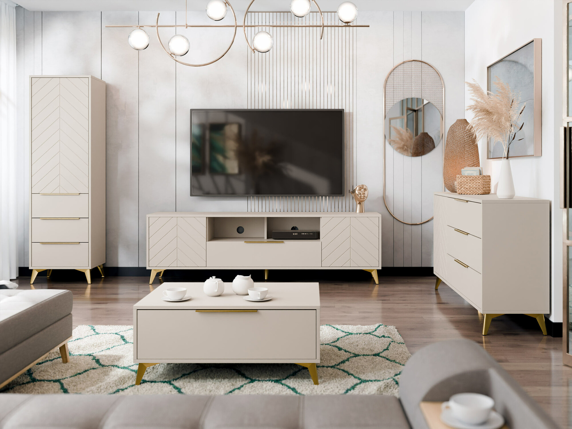 Set de living Comfivo Citrus