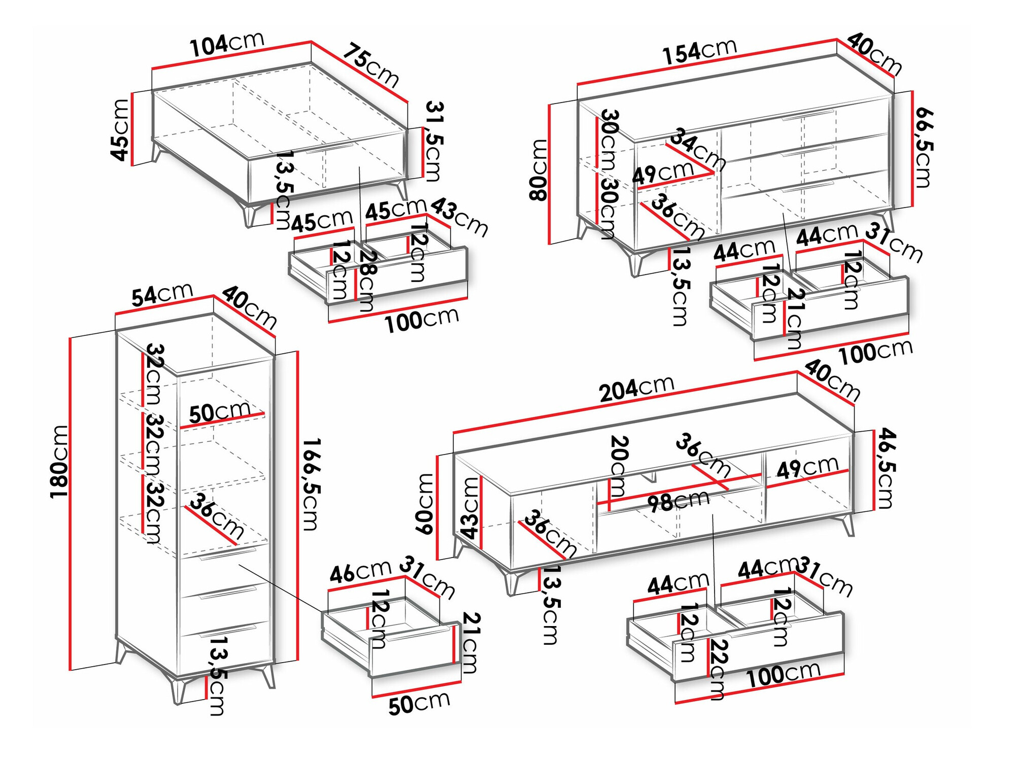 Set de living Comfivo Citrus