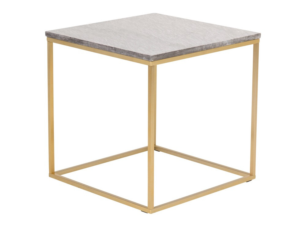 Măsuță de cafea Dallas 178 (Marmură neagră + Alamă)