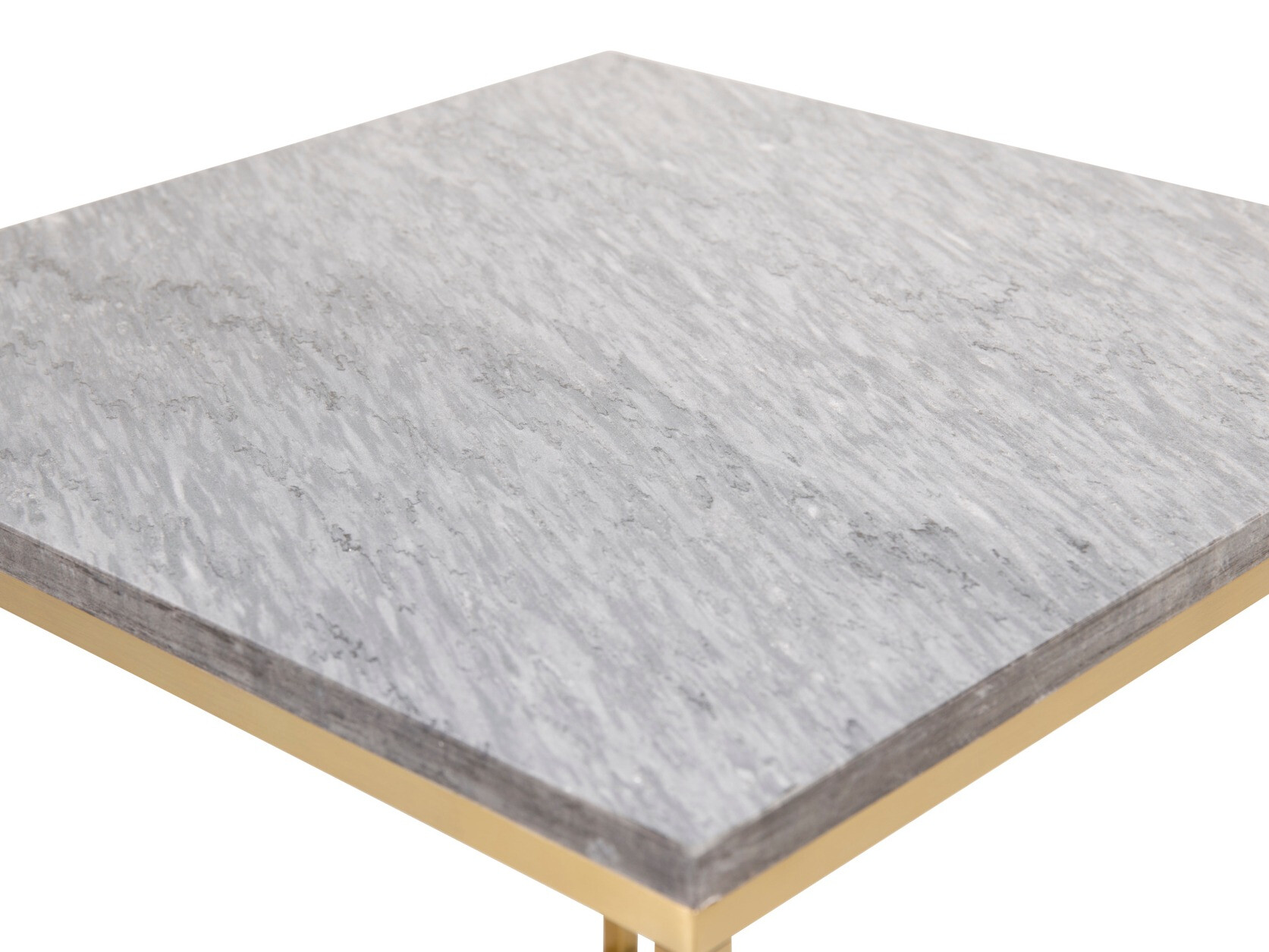 Măsuță de cafea Dallas 178 (Marmură neagră + Alamă)