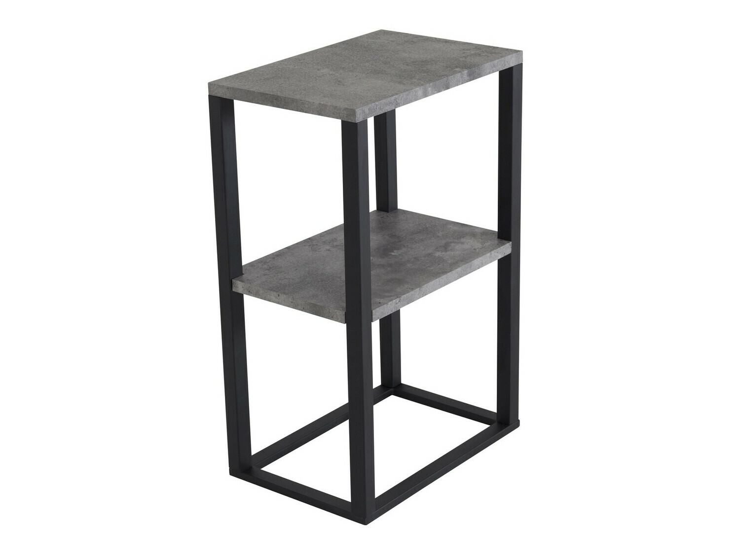 Măsuță laterală Dallas 260 (Beton + Negru)