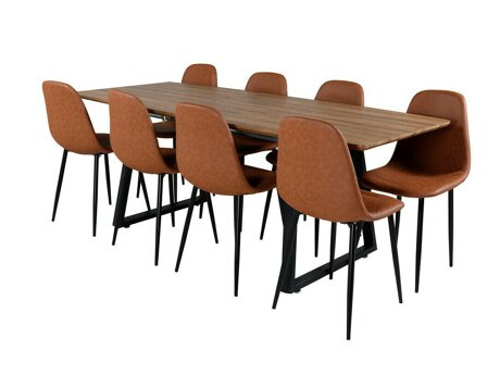 Set de mese Dallas 331 (Maro + Negru)