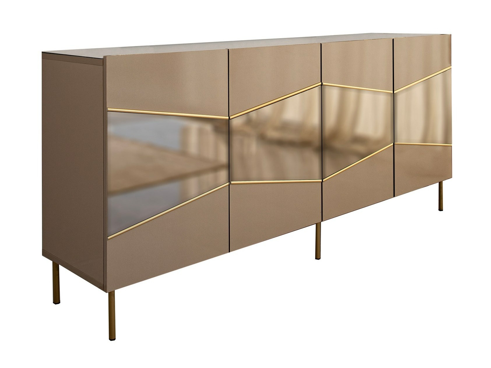 Bufet Kailua 2210 (Bej + Auriu)