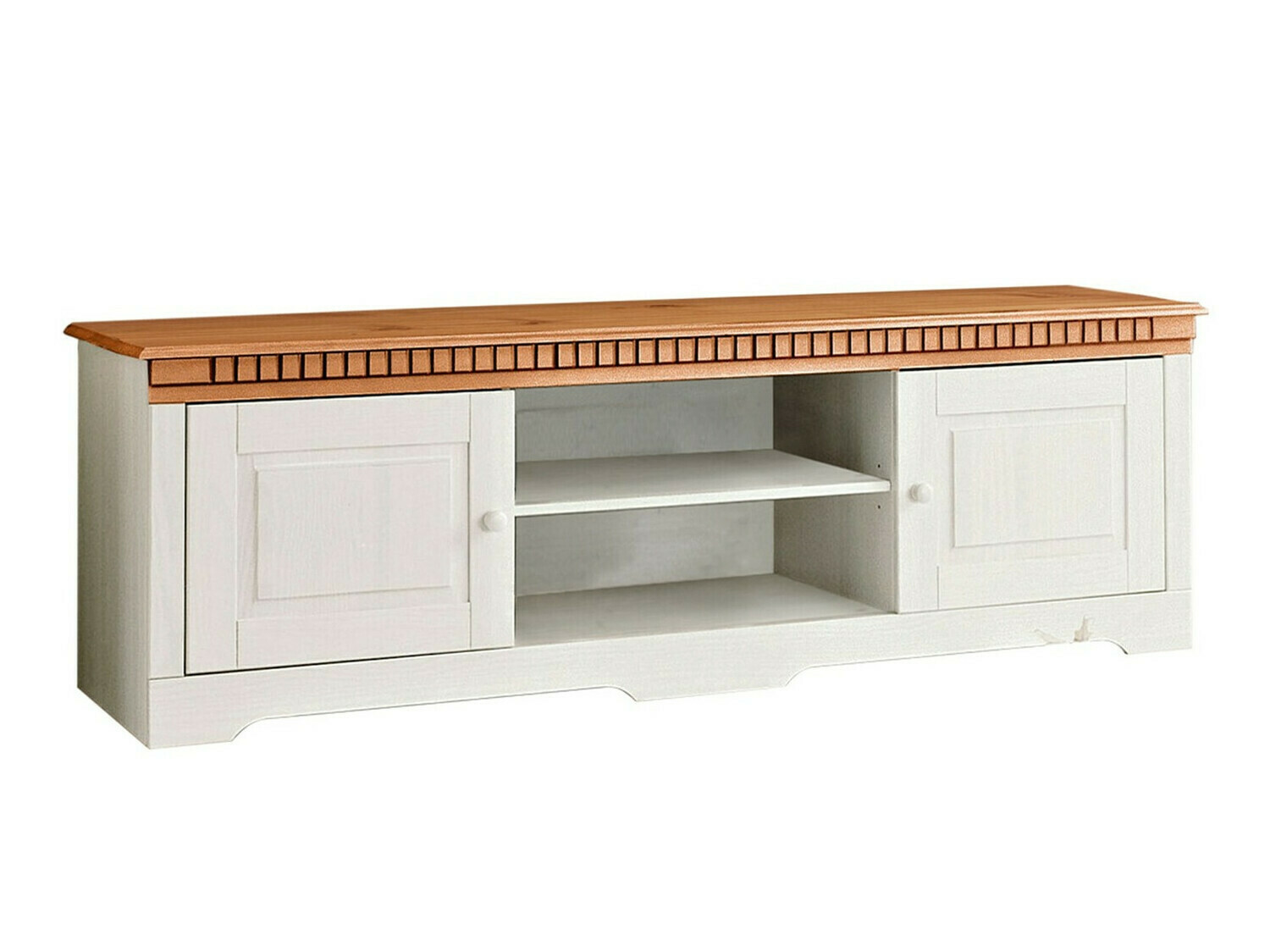 Set de living Cavfelo 112 (Alb + Stejar Honey)