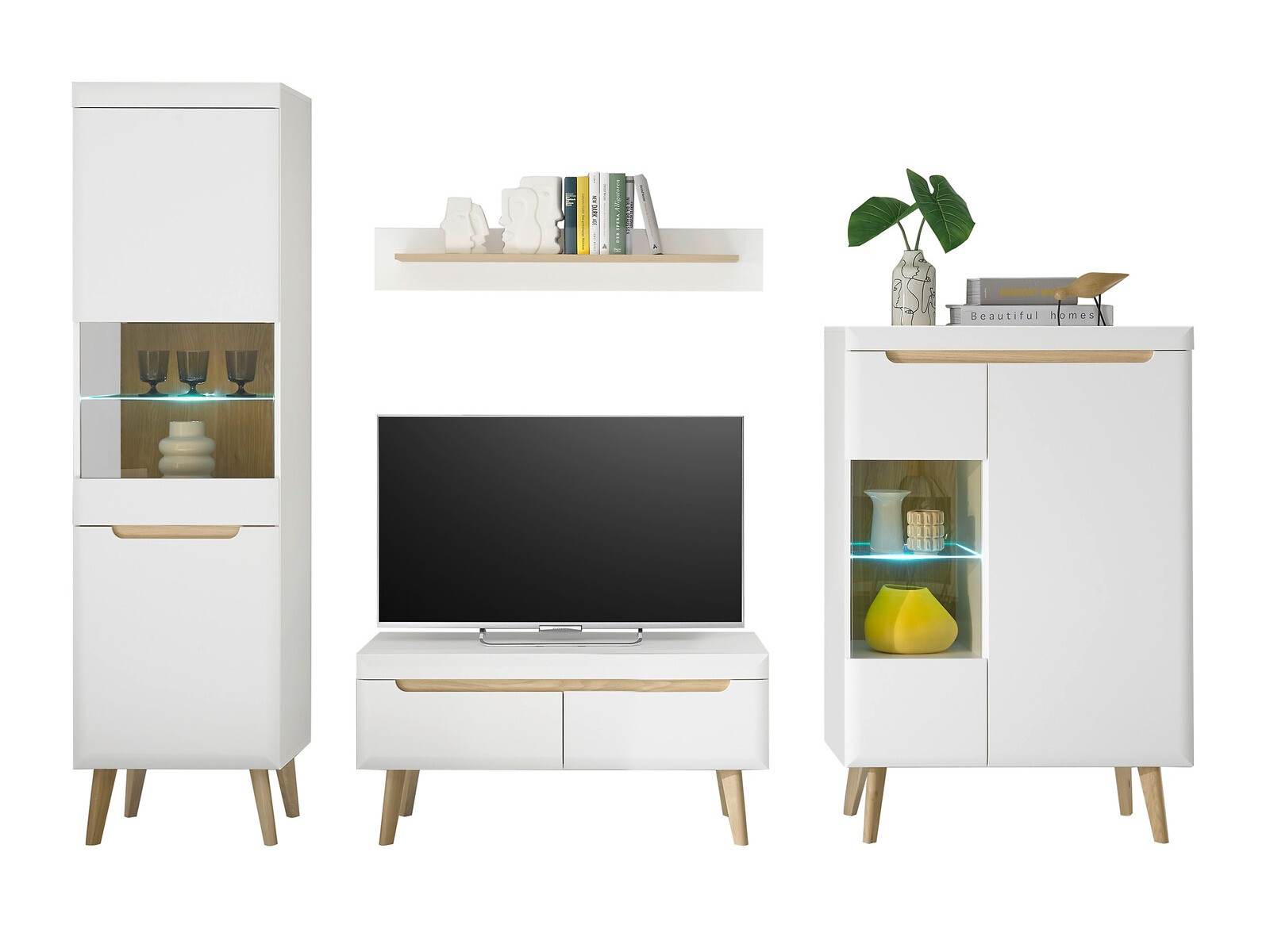 Set de living Vircava 111 (Alb)